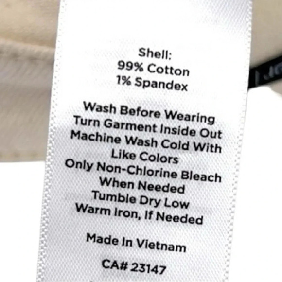 Talbots New Women’s 12P Slimming Panel Ankle Jean - Picture 7 of 7